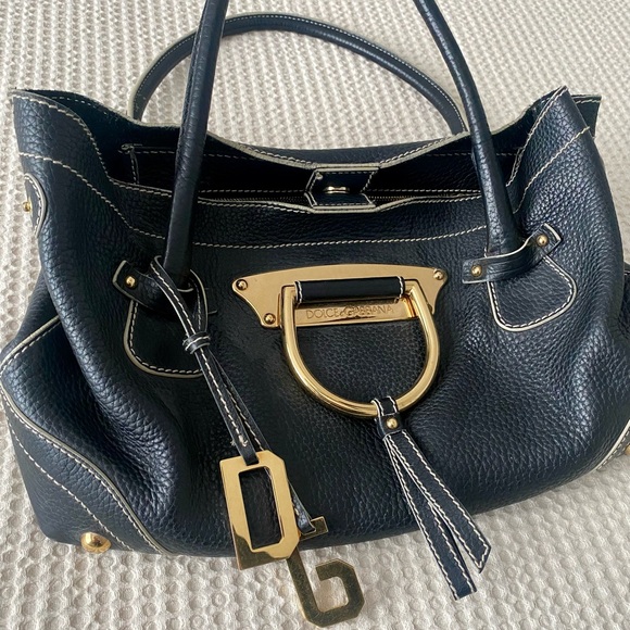 Dolce & Gabbana Leather D-Ring Tote - Picture 5 of 12